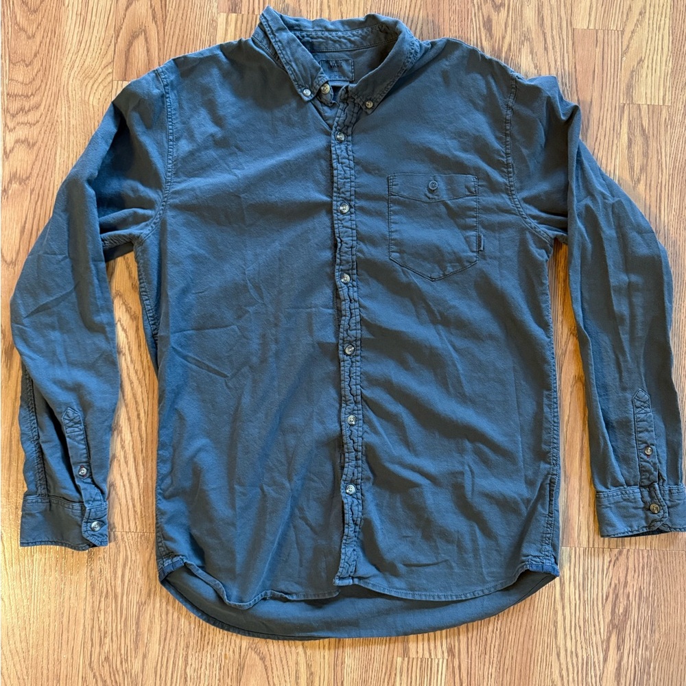 Vans Blue Casual Down Shirt